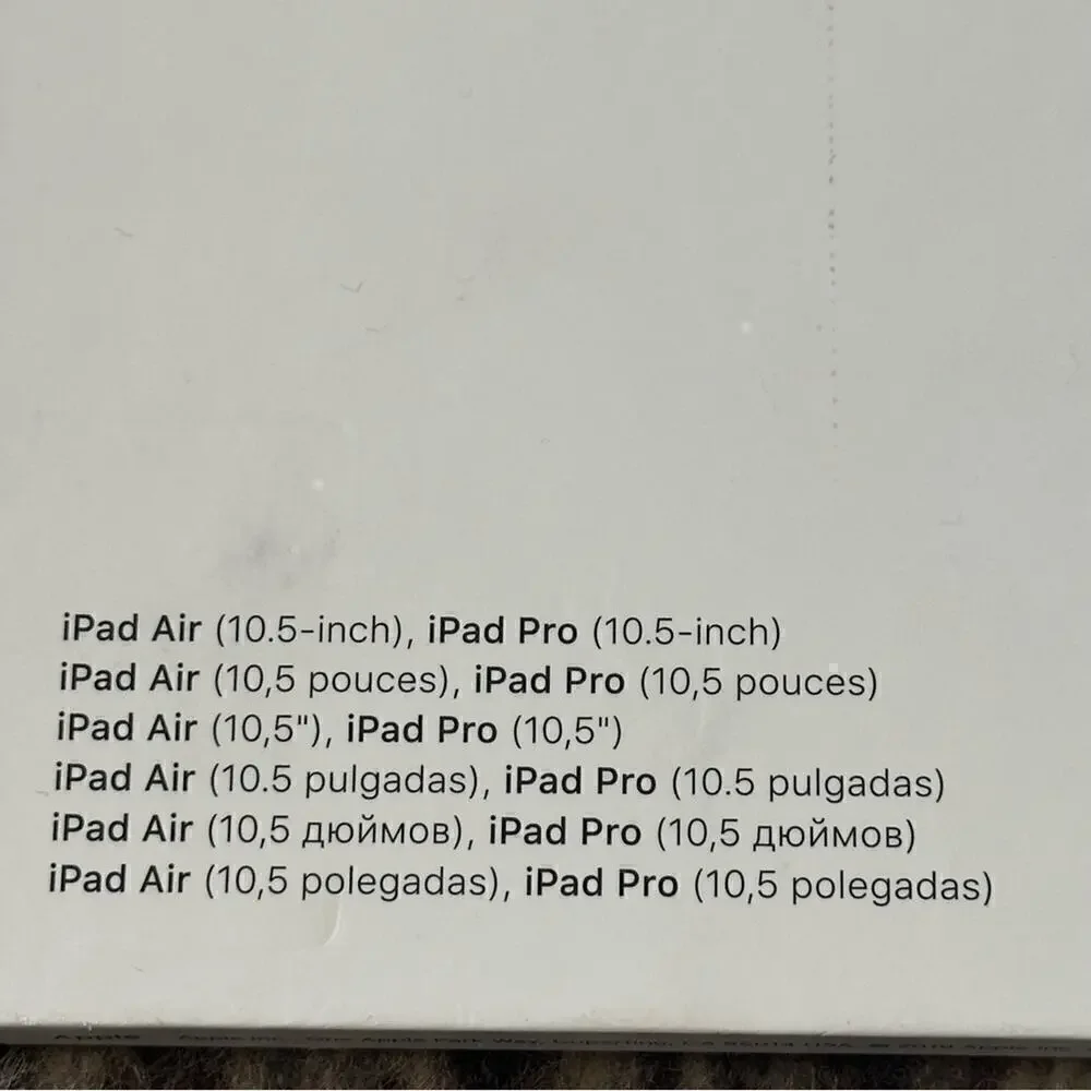 Apple Genuine OEM Cornflower Blue Smart Cover for iPad Air Pro 10.5
